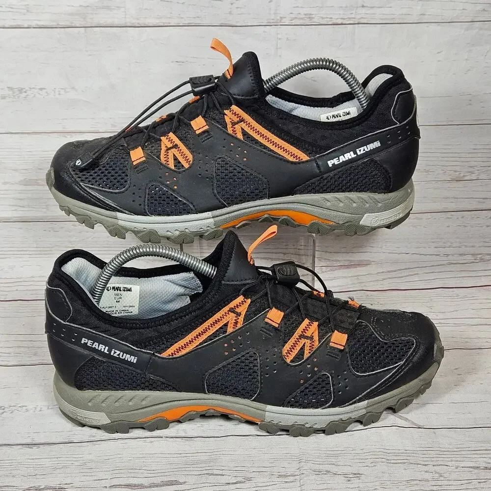 Pearl Izumi X-Alp Drift II Men's Cycling Trail Shoes Black Orange US 10.5 EU 44